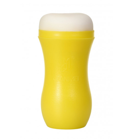 Мастурбатор-анус A-Toys в желтой колбе