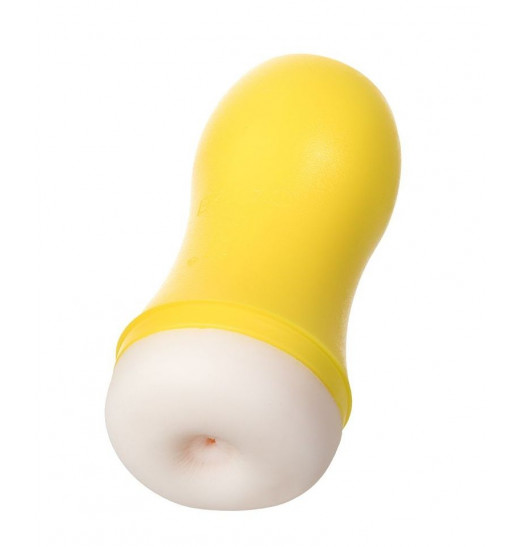 Мастурбатор-анус A-Toys в желтой колбе