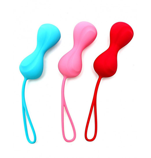 Набор из трёх двойных вагинальных шариков Satisfyer Power Balls