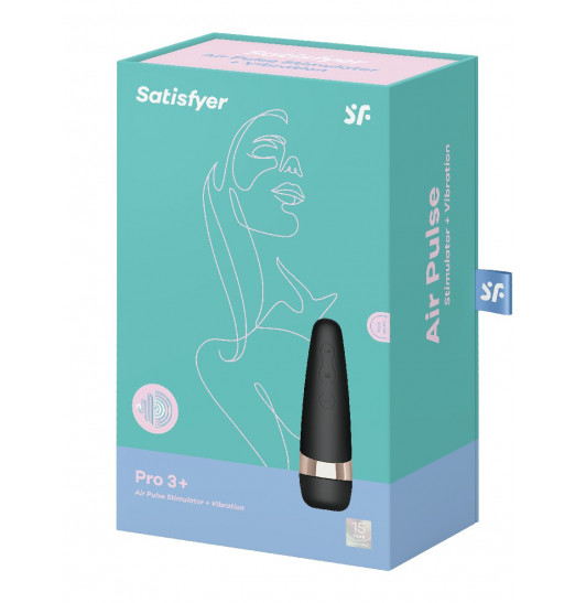 Вибро-вакуумно-волновой стимулятор Satisfyer Pro 3+