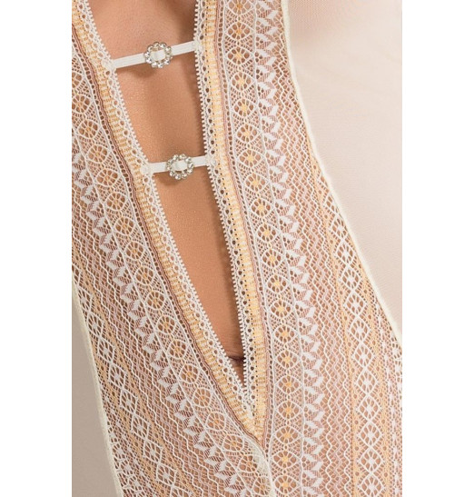 Очаровательное боди с перемычками на вырезе Clarisse