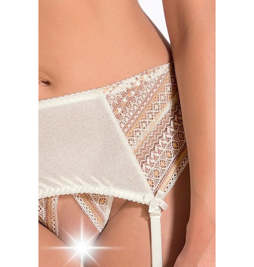 Сногсшибательный комплект Clarisse с открытой грудью и интимным доступом