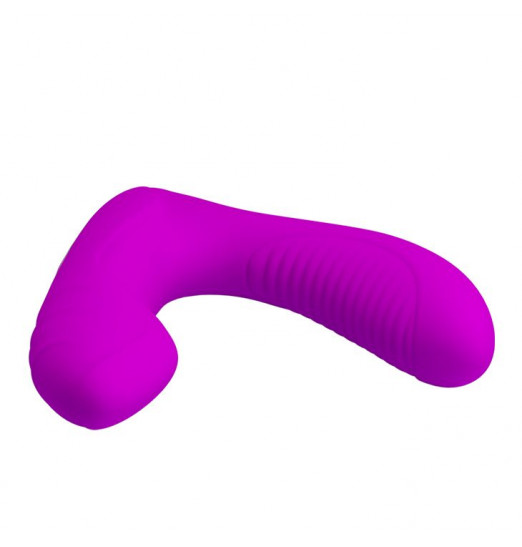 Лиловый массажер простаты Lillian с вибрацией и функцией нагрева Лиловый массажер простаты Lillian с вибрацией и функцией нагрева