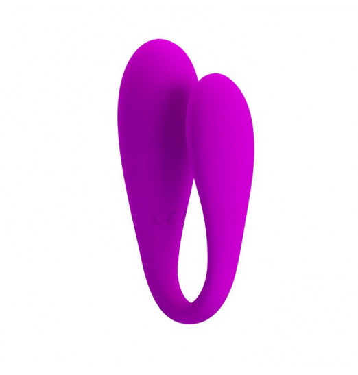 Лиловый вибратор для пар August с 12 режимами вибрации