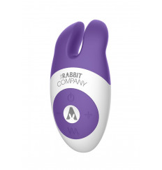 Фиолетовый вибростимулятор с ушками The Lay-on Rabbit