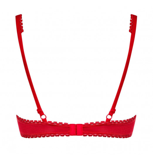 Возбуждающий бюстгальтер с открытыми чашечками Возбуждающий бюстгальтер с открытыми чашечками