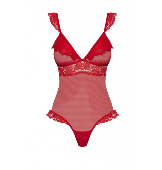 Соблазнительное боди с кружевом