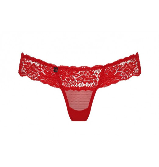 Сексуальные кружевные трусики с оборкой на попке