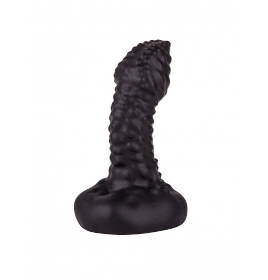 Чёрный плаг-массажёр для простаты - 7,2 см. Чёрный плаг-массажёр для простаты - 7,2 см.