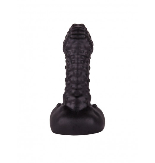 Чёрный плаг-массажёр для простаты - 7,2 см. Чёрный плаг-массажёр для простаты - 7,2 см.