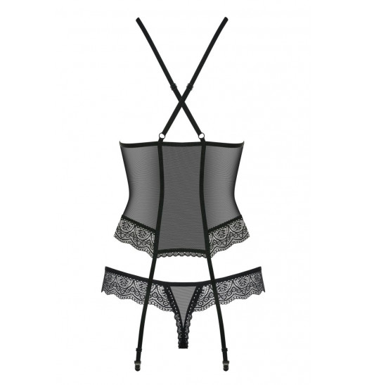 Волнующий полупрозрачный корсаж