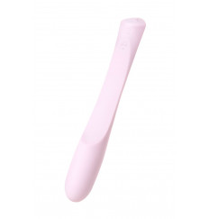 Нежно-розовый гибкий водонепроницаемый вибратор Sirens Venus - 22 см.