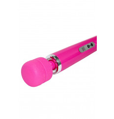 Розовый проводной вибромассажер Magic Wand