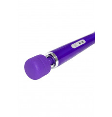 Фиолетовый проводной вибромассажер Magic Wand