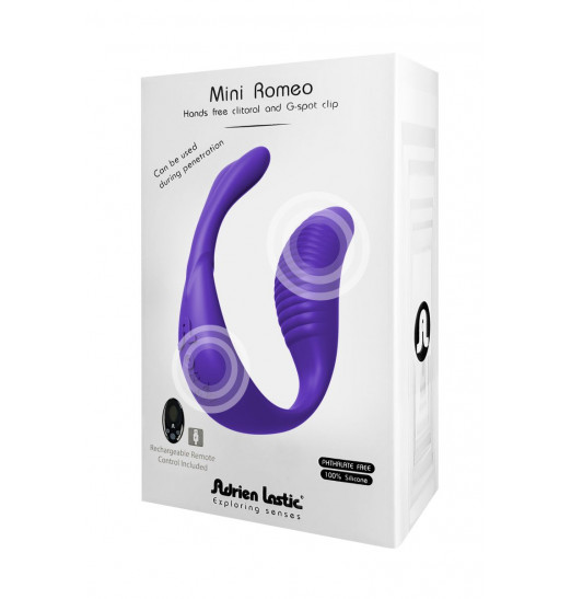 Вибростимулятор для пар Adrien Lastic Mini Romeo с пультом ДУ