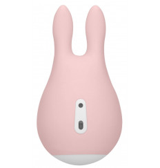 Розовый клиторальный стимулятор Sugar Bunny - 9,5 см.