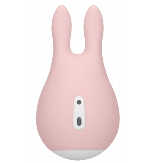 Розовый клиторальный стимулятор Sugar Bunny - 9,5 см.