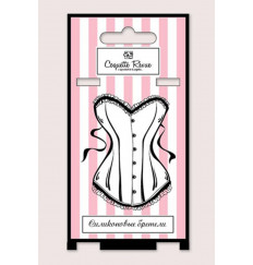 Силиконовые бретели с пластиковым крючком шириной 15 мм - 2 шт.