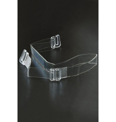 Силиконовые бретели с пластиковым крючком шириной 10 мм - 2 шт.