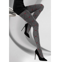 Колготки Lirana из меланжевой нити