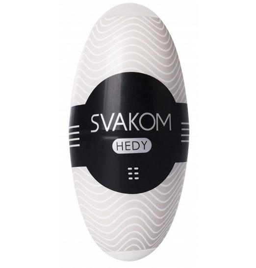 Набор из 6 белых мастурбаторов Hedy