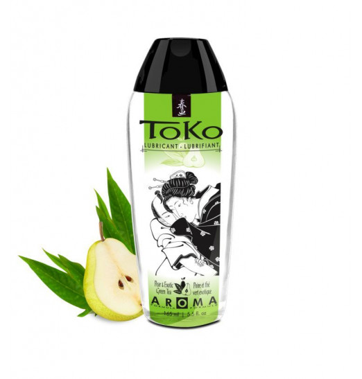 Интимный гель TOKO Pear Exotic Green Tea с ароматом груши и зеленого чая - 165 мл. Интимный гель TOKO Pear Exotic Green Tea с ароматом груши и зеленого чая - 165 мл.