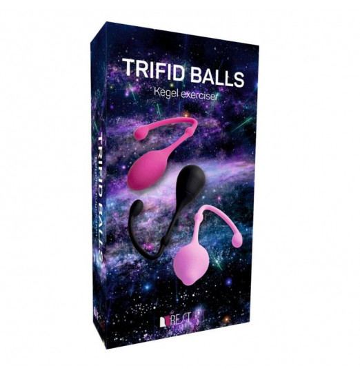 Набор из 3 вагинальных шариков Trifid Balls Набор из 3 вагинальных шариков Trifid Balls