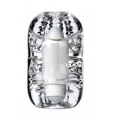 Прозрачный мастурбатор Lingam Khani