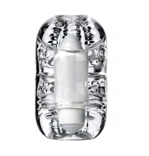 Прозрачный мастурбатор Lingam Khani