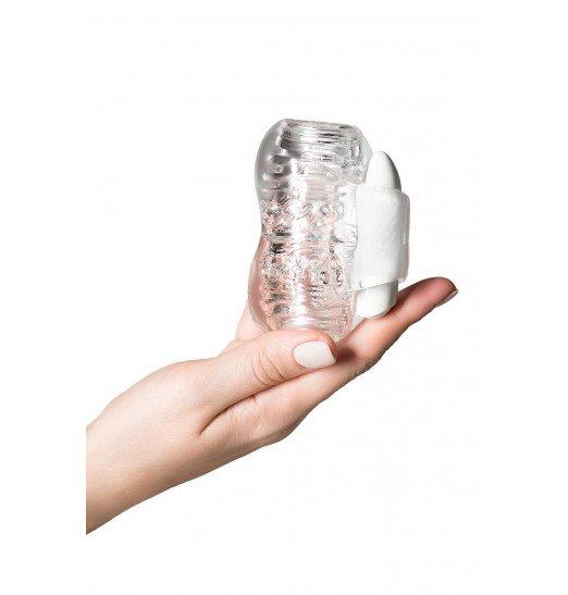 Прозрачный мастурбатор Lingam Khani