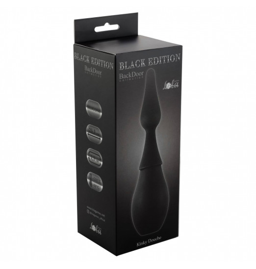 Чёрный анальный душ Kinky Douche Чёрный анальный душ Kinky Douche