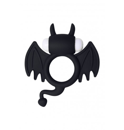 Черное эрекционное кольцо на пенис JOS COCKY DEVIL