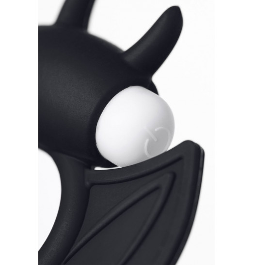 Черное эрекционное кольцо на пенис JOS COCKY DEVIL