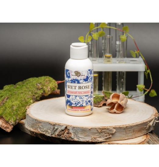 Интимный гель-смазка WET ROSE - 100 мл.