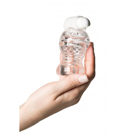 Прозрачный мастурбатор Lingam Shakti