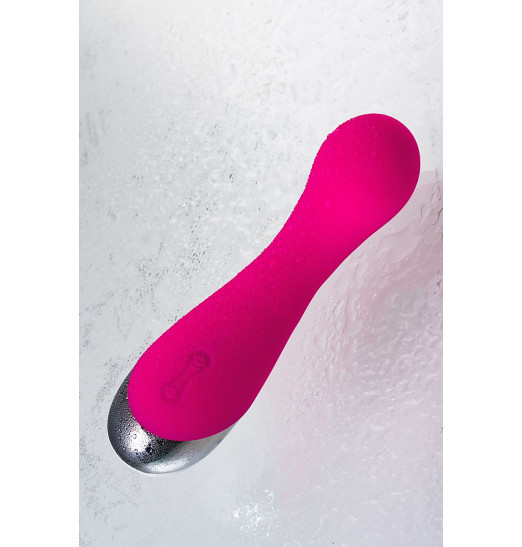 Розовый вибратор L EROINA - 15 см.