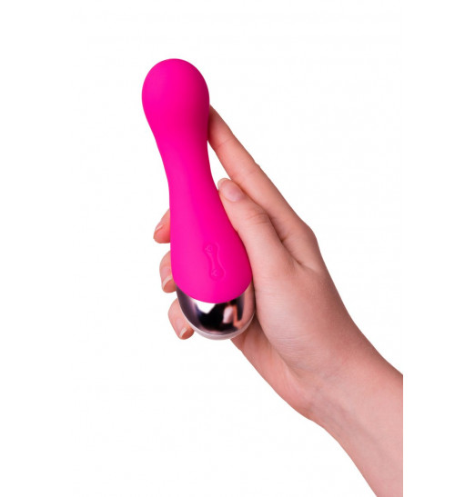 Розовый вибратор L EROINA - 15 см.